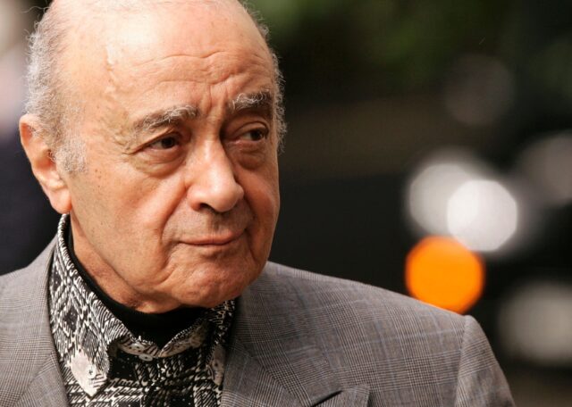 Billionaire businessman Mohamed Al-Fayed lost his son Dodi in the 1997 car crash that also