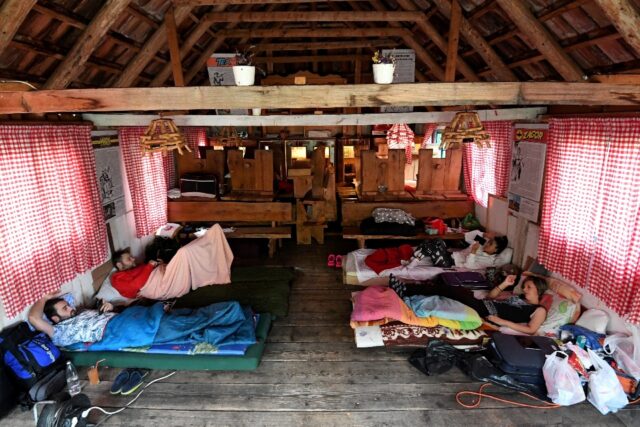 To celebrate its relaxed ways and poke fun at stereotypes of laziness, a traditional bed a