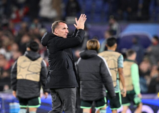 Celtic coach Brendan Rodgers