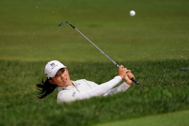 China's Yin Ruoning became the women's golf world number one on Sunday with a third-place