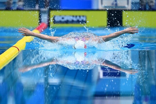 China's Zhang Yufei clocked one of the year's fastest time in the Asian Games 100m butterf