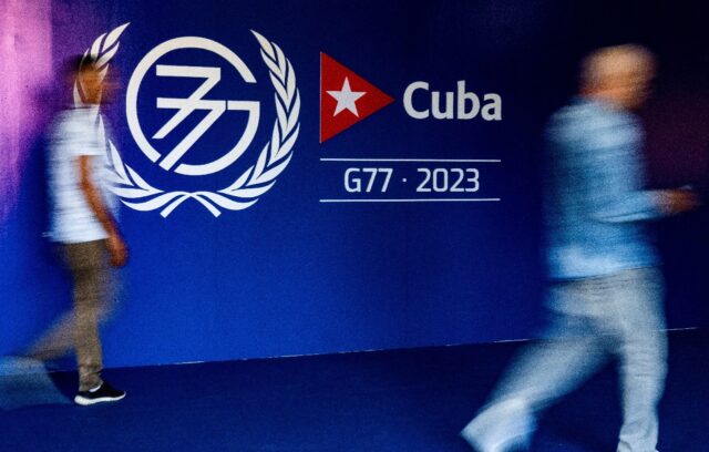 Cuba hosts the G77+China Summit, beginning September 15, 2023, when emerging economies rep