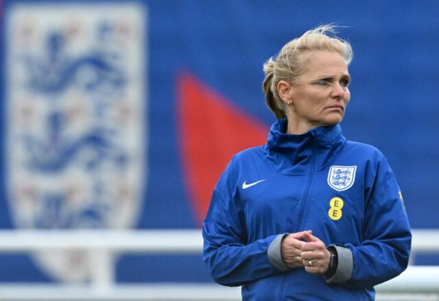 England coach Sarina Wiegman could lead Team GB at next year's Olympics