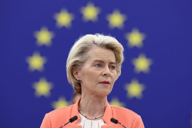 EU chief Ursula von der Leyen has called on the bloc to define its own approach to Beijing