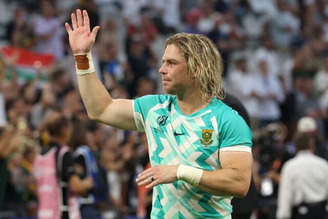 Faf de Klerk says the Springboks kow 'what is at stake' in their World Cup pool match agai