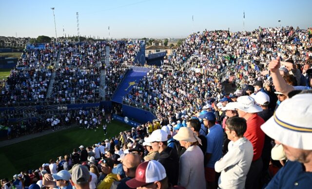 The home fans enjoyed Europe's early charge on Saturday