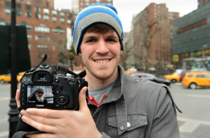 "Humans of New York" creator Brandon Stanton, seen here in 2013, has slammed an Indian version of the blog for suing its rival