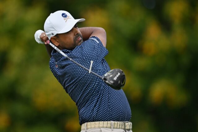 India's Anirban Lahiri made a bogey on the final hole to hand Bryson DeChambeau the victor