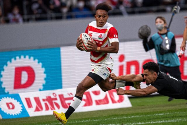 Japan's Kotaro Matsushima is set to appear at his third Rugby World Cup in France