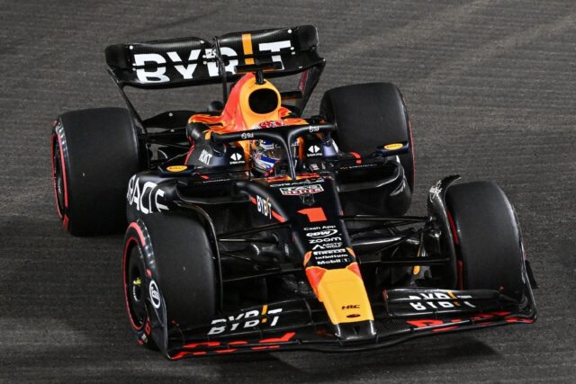 Max Verstappen had to settle for fifth in Singapore