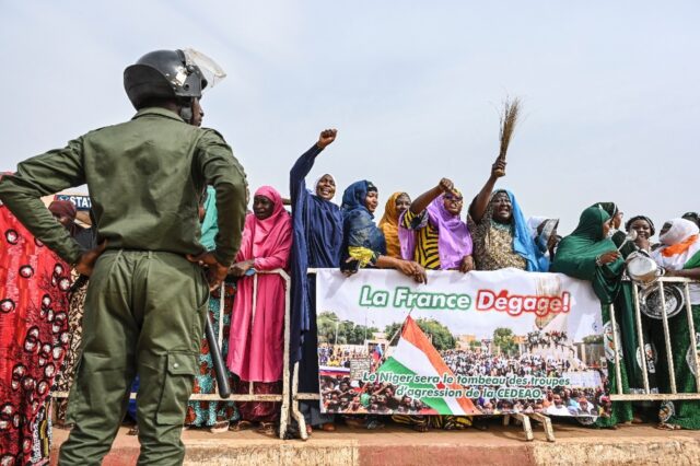 Niger's military regime has accused France of deploying forces with a view to "military in