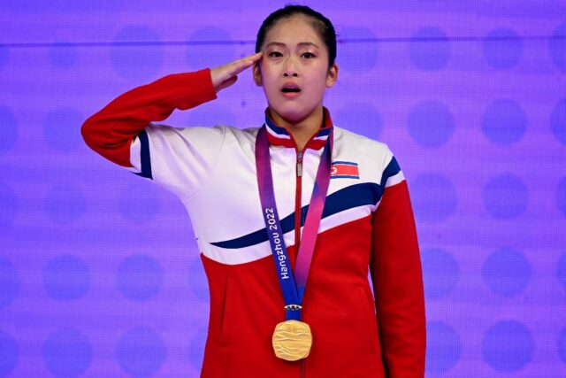 North Korea's An Chang Ok won two golds in the gymnastics