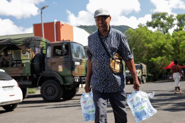 Paris has begun delivering bottled water to 'vulnerable' people in Mayotte, but residents