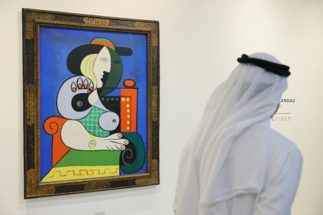 Picasso's 'Femme a la montre' at Sotheby’s Dubai ahead of the New York auction