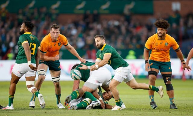 Scrum-half Cobus Reinach makes his 13th Test start this weekend