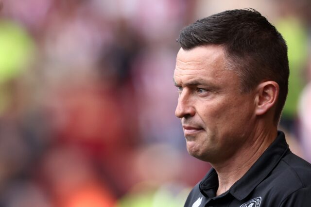 Sheffield United manager Paul Heckingbottom