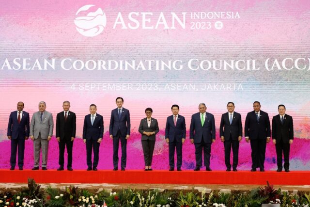 Southeast Asian foreign ministers gather in Jakarta ahead of a summit of the Association o