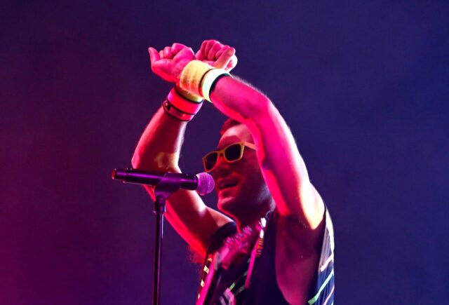 Sufjan Stevens, shown here performing at the Panorama Music Festival on Randall's Island i