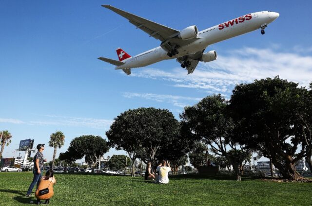 Swiss airlines confirmed that the plane had taken off with 111 passengers but no baggage o