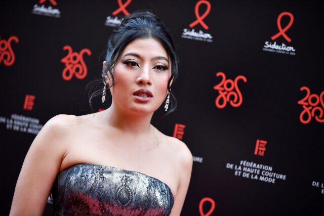 Thai Princess Sirivannavari Nariratana, pictured in Paris in July, is competing at the Asi