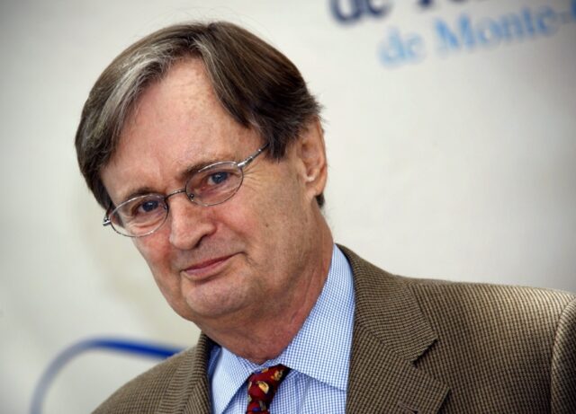 US actor David McCallum is seen in June 2009 during a photocall for the TV series 'Navy NC