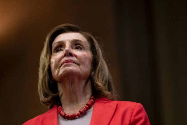 US Representative Nancy Pelosi, Democrat of California, announces at 83 she will seek anot