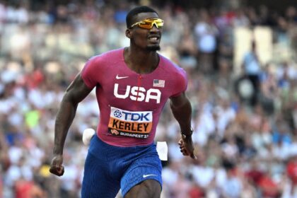 USA's Fred Kerley said Monday he is changing his coach ahead of the 2024 Olympics