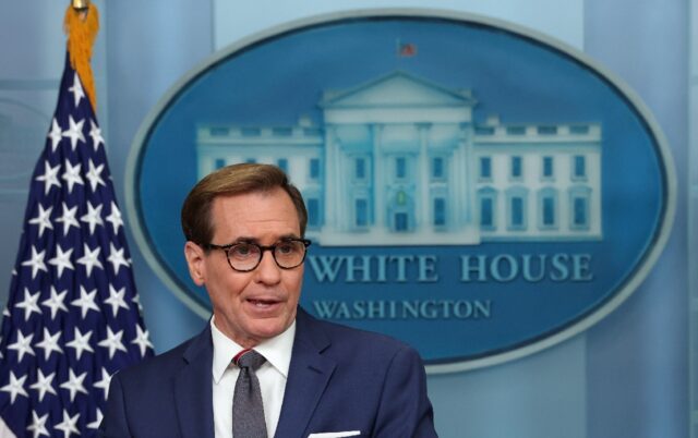White House national security spokesman John Kirby denies that the US is paying 'ransom' t