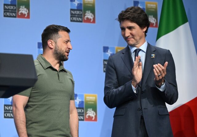 Zelensky, who in July attended the NATO summit in Vilnius, will meet with Canadian Prime M