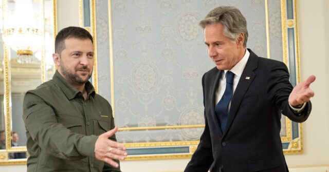 Blinken Pledges $1B More for Ukraine, Including $300M for Law Enforcement