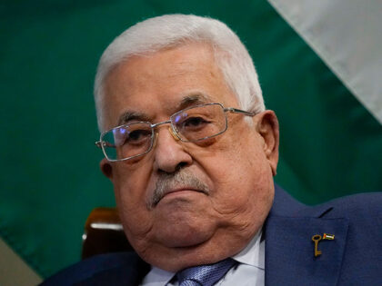 Palestinian President Mahmoud Abbas meets with U.S. Secretary of State Antony Blinken in A