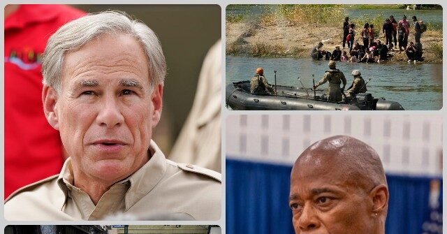 Adams: 'Pleased' DOJ Is Suing to Block TX Immigration Law, Abbott Is Trying to Hurt Cities, Needs 'Loud Message'
