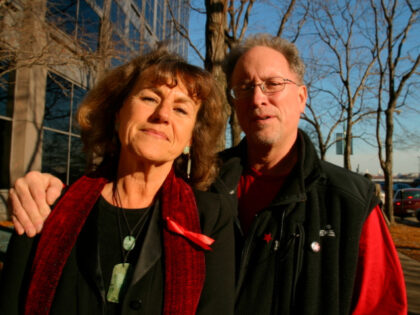 Former Weather Underground radicals, now husband and wife, Bernardine Dohrn and Bill Ayers