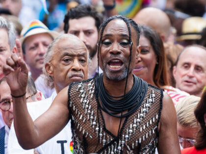 NEW YORK, NEW YORK - JUNE 25: Billy Porter attends 2023 New York City Pride March on June