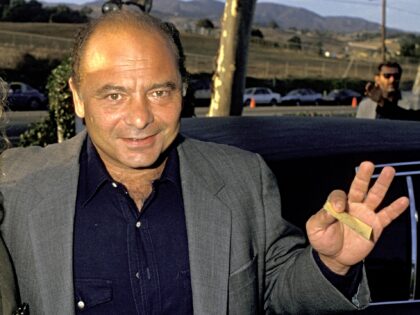 Burt Young and daughter Anne Morea during Operation California Benefit - June 27, 1987 at
