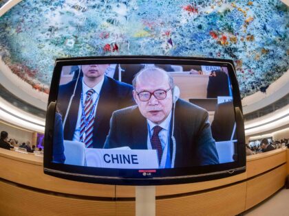 China at UN Human Rights Council (Fabrice Coffrini / AFP via Getty)
