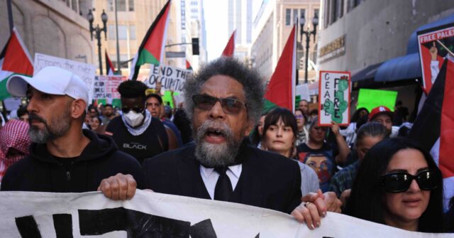 WATCH — Cornel West Rants Against the Existence of Israel: ’75 Years’ of ‘Genocide’