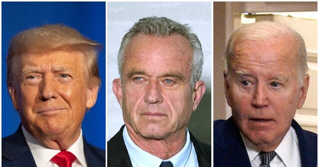 Poll: RFK Jr. Independent Bid Would Help Donald Trump, Hurt Joe Biden