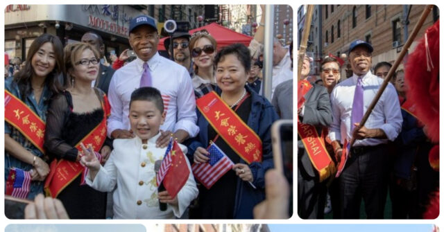 Eric Adams Joins Chinese Officials in NYC on Anniversary of Communism