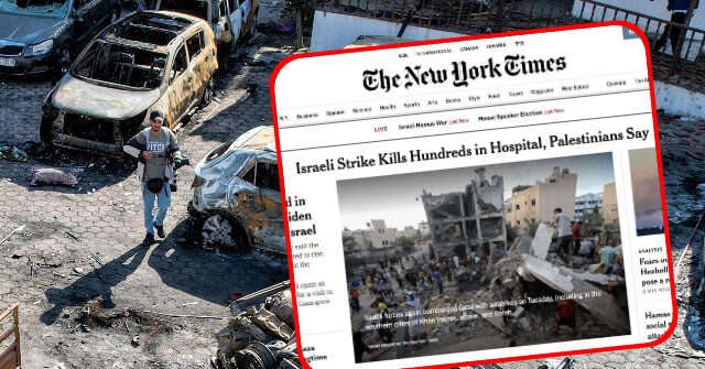 NYT Prints Dishonest Photo with Fake Gaza Hospital Story