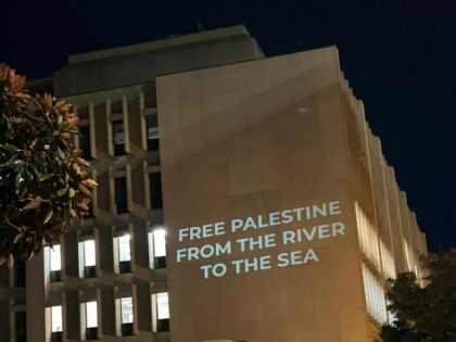Student Antisemitism - George Washington University Pro-Terror message