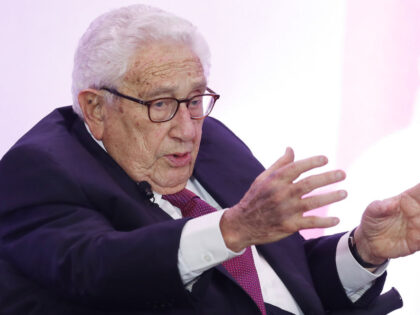 WASHINGTON, DC - JULY 29: Former Secretary of State Henry Kissinger speaks during the Depa