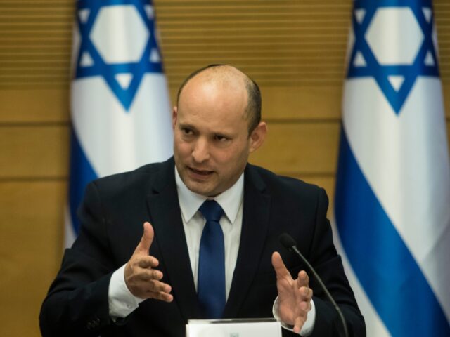 JERUSALEM, ISRAEL - JUNE 13: In coming Israeli Prime Minister Naftali Bennett attends the