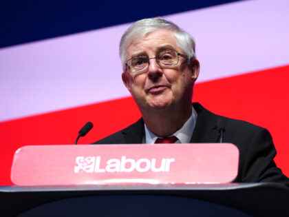 First minister of Wales Mark Drakeford during the Labour Party Conference at the ACC Liver