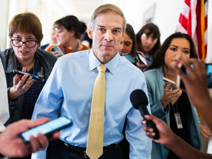 Rep. Jim Jordan, R-Ohio, leaves a House Republican Conference speaker of the house meeting