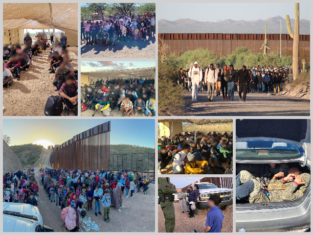 150K Migrants Apprehended in Arizona Border Sector in Past 3 Months - Vimarsana News