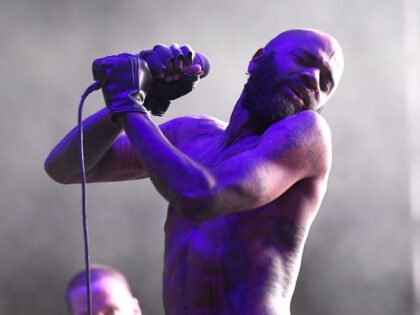 Stefan Burnett of Death Grips performs on Flog Stage during day two of Tyler, the Creator'