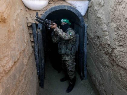 Hamas tunnel (Yousef Masoud/SOPA Images/LightRocket via Getty)