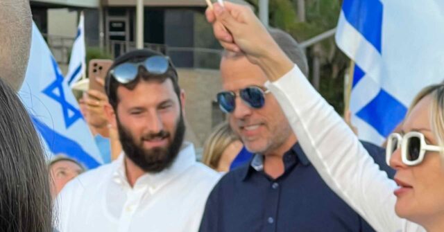 Photo: Hunter Biden Attends Malibu Rally for Israel