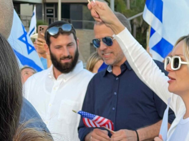 Hunter Biden Israel (Breitbart News)